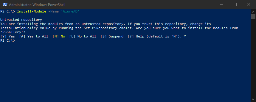 Install-Module