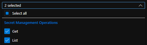 Secret Permissions
